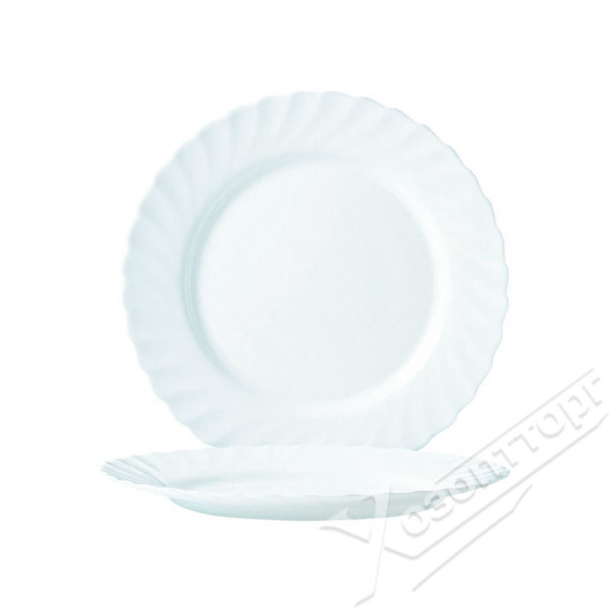 LUMINARC Тарелка столовая Трианон белая 50116яр