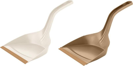 Щетка-сметка с совком Spin&Clean Wood, с ручками 21 см, с кромкой SC551710624