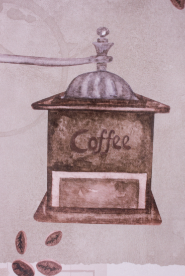 Клеенка 140см "Mirror" Кофе латте GX-130A (15044)