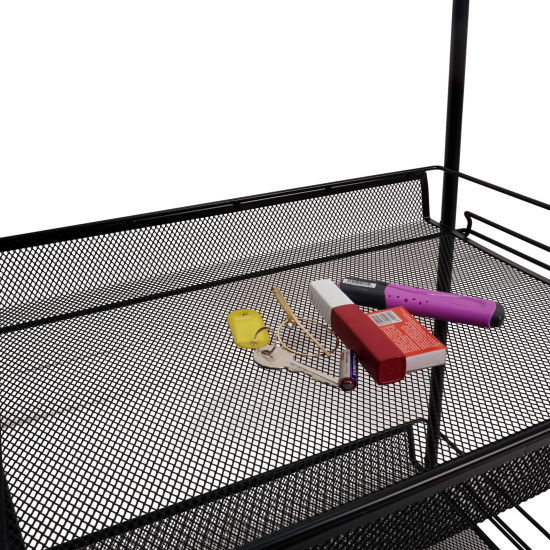 Этажерка "Ладья 34 КС" (черный) 