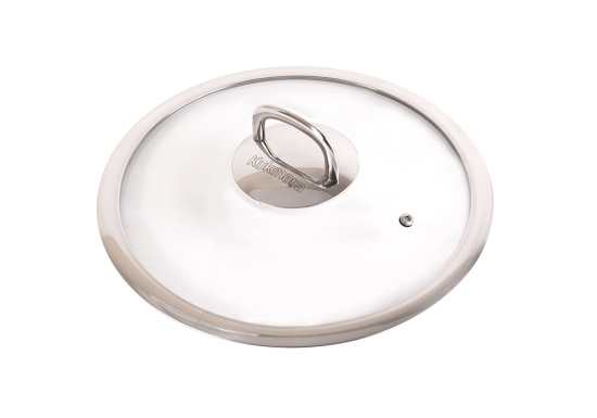 Сковорода линии "SAFIA" 2,6л, д,26см, со стеклянной крышкой SF-FP2626G