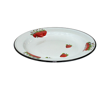 Блюдо 5 л декор Клубника садовая С0812*59 Блюдо 5 л декор Клубника садовая С0812*59