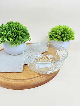 Салатник 12,5*5,5 см, 96241 стекло