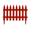 Заборчик декор. Красный