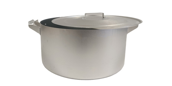 Кастрюля 30 л, 2 руч., мет./кр. Алюминий марки А5 14300