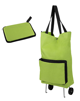 Сумка-тележка складная ATB-01 "Лайм", 55,5*39*13 см 104585