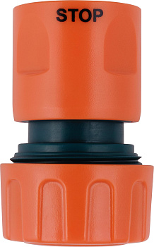 Коннектор IN GREEN GARDEN быстросъемный с аквастопом для шланга 3/4 PRACTIC GG557212055