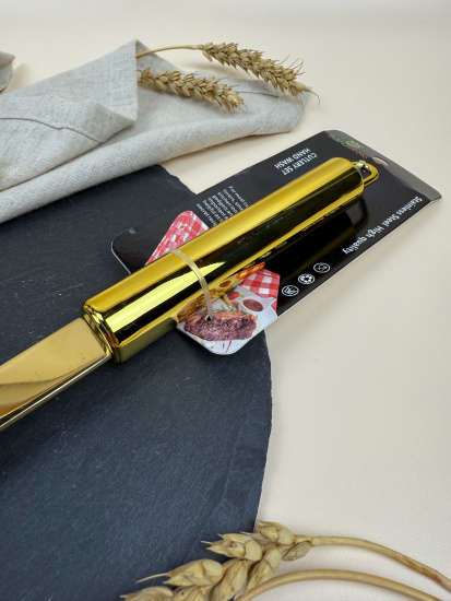 Лопатка с прорезями золото  OLS-391-7