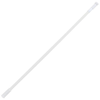 Карниз для ванной SCR-1A, алюминий, цвет: белый, длина: 1,1-2м (311927)