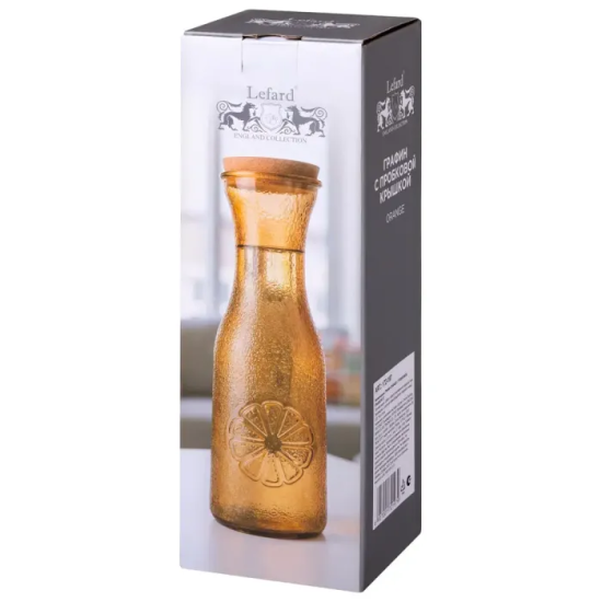 ГРАФИН ORANGE С ПРОБКОВОЙ КРЫШКОЙ 1Л 172-197