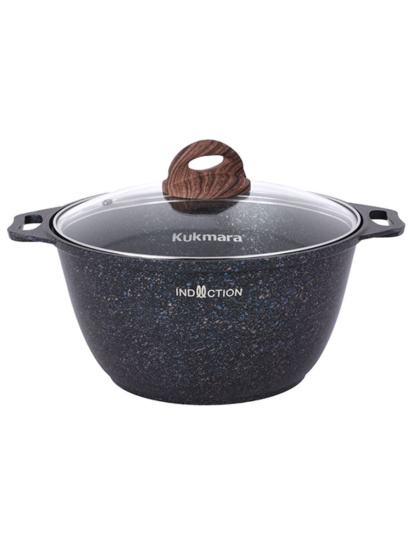 Кастрюля 3,0л со стекл. кр. АП "Granit ultra Induction" (blue) кгги32а Кастрюля 3,0л со стекл. кр. АП "Granit ultra Induction" (blue) кгги32а