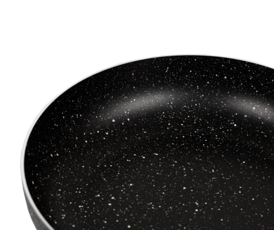 Сковорода 220 мм, 1 руч., ст/кр, а/п. Easy Stone. Алюминий марки А5 6822352