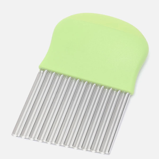 Нож для карвинга (для фигурной нарезки овощей и фруктов) с пластик ручкой ID2093