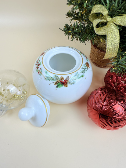 Сахарница 280мл Новогоднее чудо 14357