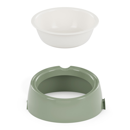 Лего-миска для животных с наклоном "Юта" 0,3л ALTA М9045