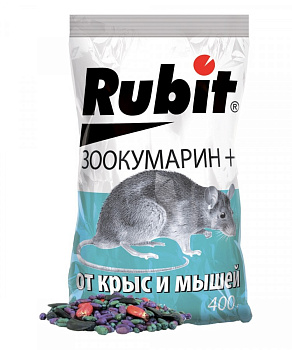 Зоокумарин зерновая смесь 400гр РУБИТ