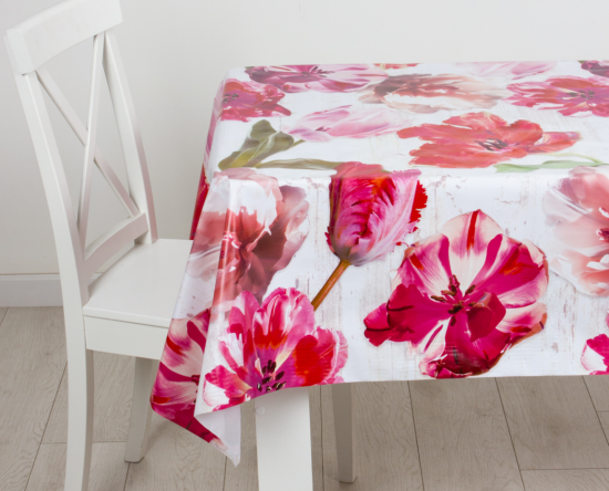 Клеенка уДачная, 130 см, 81060, Цветочная аллея 15557