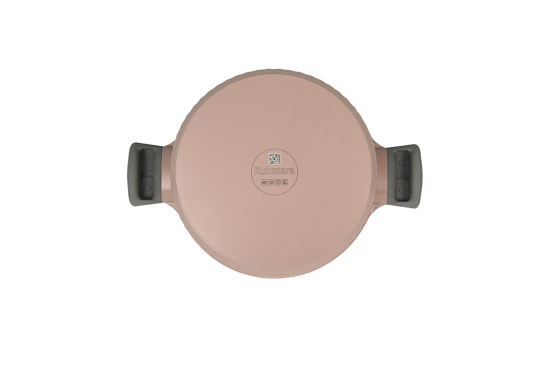 Кастрюля 5,2л со стеклянной крышкой, АП линия "Stella" (cappuccino) кск52а