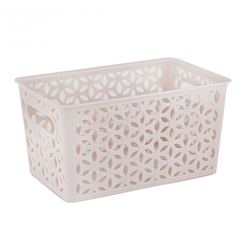 Корзина "Мираж" бежевый 290*190*150 М8373