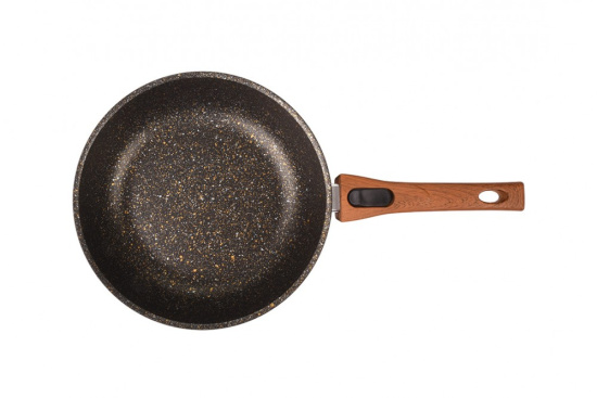 Сковорода 240мм со съемной ручкой,стеклянной крышкой, АП линия "Granit ultra" (black-gold) сгбг243а Сковорода 240мм со съемной ручкой,стеклянной крышкой, АП линия "Granit ultra" (black-gold) сгбг243а