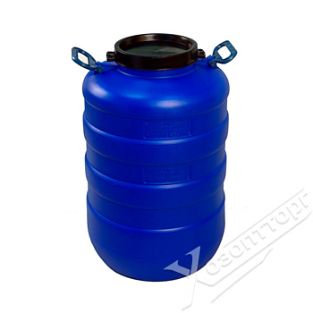 Бочка 40л.круглая цветная Дачная