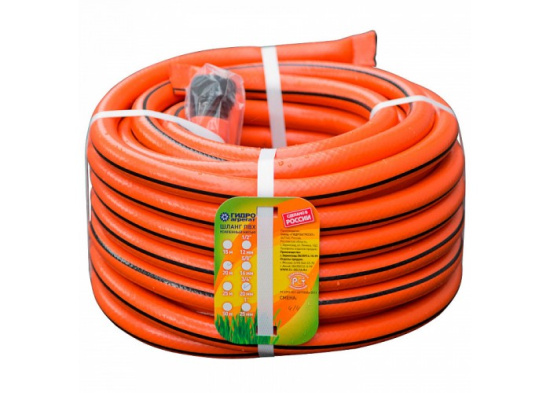 Шланг поливочный Д=3/4 (25м) Гидроагрегат оранжевый с полосой Шланг поливочный Д=3/4 (25м) Гидроагрегат оранжевый с полосой