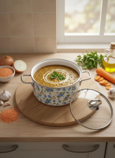 Кастрюля 3,0л цил. Summer Time 1SB205S белосн