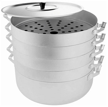 Манты-Казан 4 сетки 13 литров МТ-121 Манты-Казан 4 сетки 13 литров МТ-121