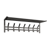 Вешалка с полкой "Торонто 31" hanger with shelf (Графит) 
