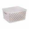 Корзина "Плетенка" (350*290*175) с крыш. уп7) М3557 М3558 М3582