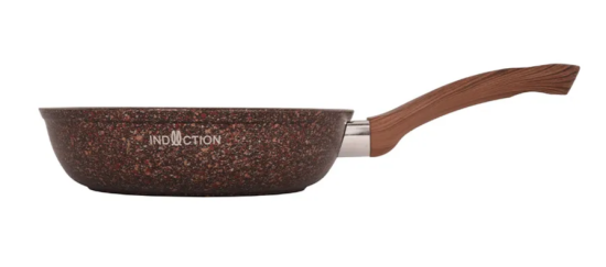 Сковорода 260мм с ручкой, ап линия  "Granit Ultra Induction" (red) сгаиш260а