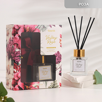 Диффузор ароматический "Роскошные ароматы", 50 мл, долина роз   