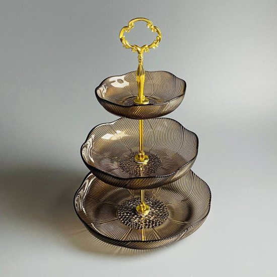 Трехъярусная этажерка в под.уп. 200-159