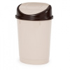 Контейнер для мусора 12,0л. (Овальный) беж. М1549