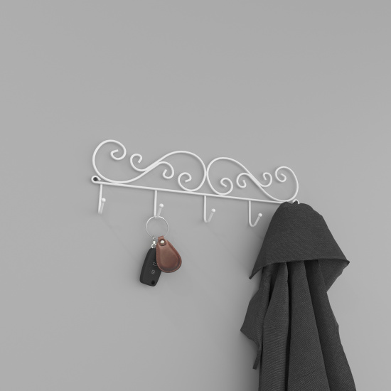 Вешалка "Кружева 5" (Белый)