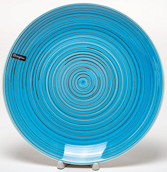 Тарелка мелкая 270мм МОРСКОЙ ВЕЧЕР АЭРОГРАФ 139-27012