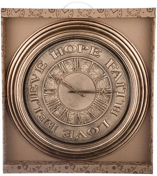 ЧАСЫ НАСТЕННЫЕ КВАРЦЕВЫЕ "SWISS HOME" ДИАМЕТР=51 СМ. ЦИФЕРБЛАТ ДИАМЕТР=37 СМ. (КОР=4ШТ.) (220-252)