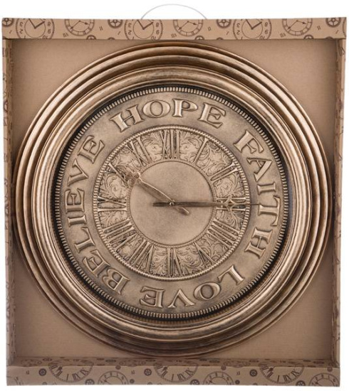 ЧАСЫ НАСТЕННЫЕ КВАРЦЕВЫЕ "SWISS HOME" ДИАМЕТР=51 СМ. ЦИФЕРБЛАТ ДИАМЕТР=37 СМ. (КОР=4ШТ.) (220-252)