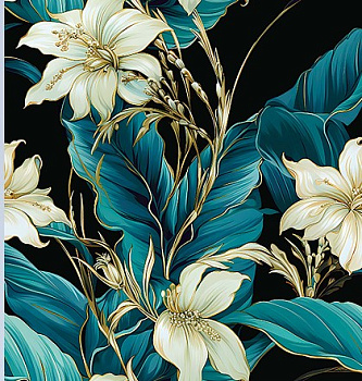 Клеенка GRACE ткань с пвх покрытием  1,4х20м STS5719-1