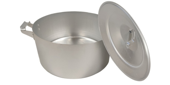 Кастрюля 30 л, 2 руч., мет./кр. Алюминий марки А5 14300