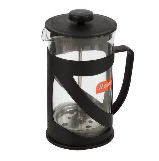 Чайник/кофейник (кофе-пресс) PERSONA, 600 мл, из жаропрочного стекла в пластиковом корпусе 006973