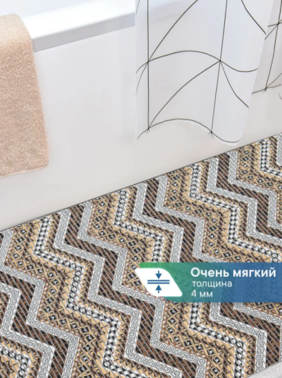 Коврик напольный из вспененного ПВХ  0,80х15м V17BG 