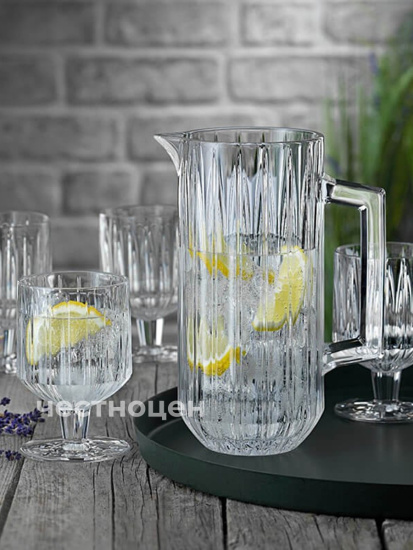 Графин для напитков в полоску под Нахтман  OLS-635-1