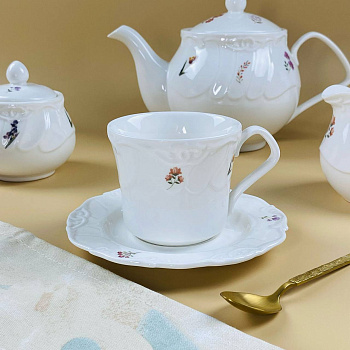 Чайный набор 12пр. 250мл КРОКУС в под.уп. 109-197