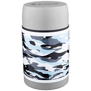 ТЕРМОС AGNESS С ШИРОКИМ ГОРЛОМ 750 МЛ.КОЛБА НЕРЖ.СТАЛЬ (КОР=12ШТ.) (910-097)