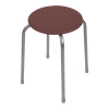 Табурет "Эконом" на 4-х опорах ТЭ2  коричневый