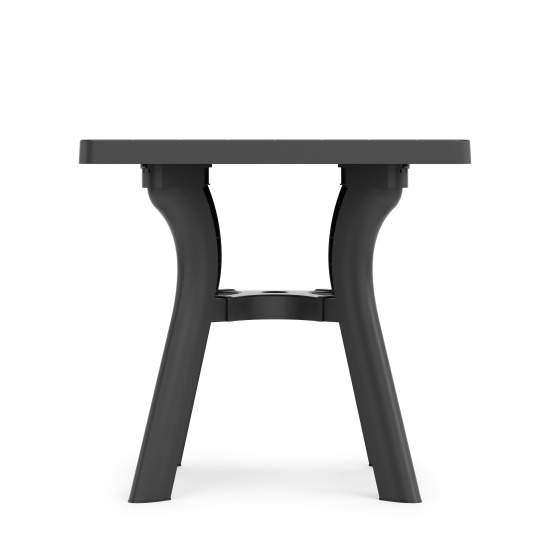 Стол квадратный "Атлант" 800мм (графит) М8860