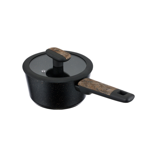 Ковш 1,3л с крышкой 16х8,5 см Linea ALBERO (индукция) 62-1316,,