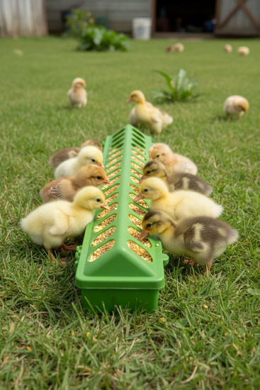 Кормушка лотковая наборная/ п/э