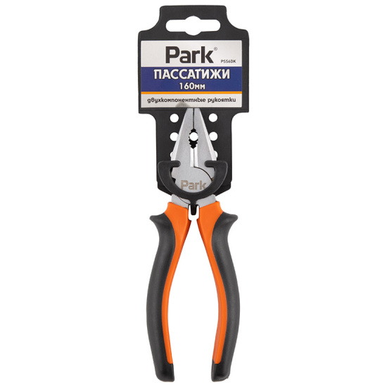Пассатижи Park 16см, двухкомпонентные рукоятки PSS6DK 352009